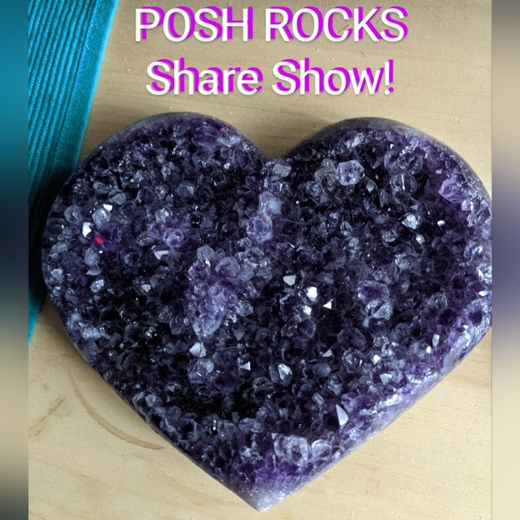 Sundays 830pm EST Jewelry - POSH ROCKS SHARE SHOW! 💎 💜 Live Crystal Deal 💜